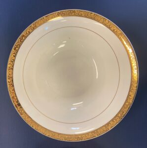 Salad Plate gld psly
