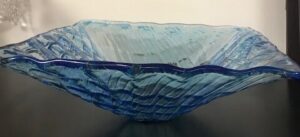Blue Square Dish